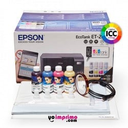 Impresora de Sublimación A4 Epson Ecotank y tintas Sublinova Smart con perfil ICC