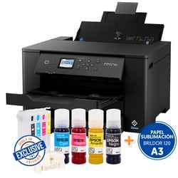 Impresora para sublimación A3 Epson WorkForce 7310DTW - Pack Ahorro